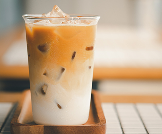 Iced chai drink